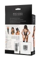Glossy Amilia, bodysuit, wetlook, black, S