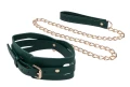 Cutout Collar And Leash