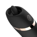 Rosy Gold – Licking Stimulator with Luxury Charging Case – Black