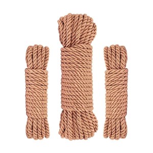 Rosy Gold – Rope Set – Luxury Bondage Ropes
