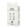 Star Collection - Pink Silicone Anal Plug L- Purple Stone