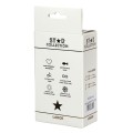 Star Collection - Purple Silicone Anal Plug L - Purple Stone