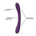 Dwustronny wibrator Boomerang Purple LELO
