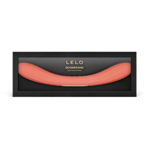 Dwustronny wibrator dla par Boomerang Coral Red LELO