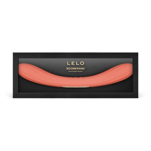 Dwustronny wibrator Boomerang Coral Red LELO