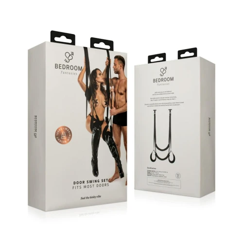 Bedroom Fantasies - Kinky Ceiling Sex Swing Black
