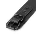 Bedroom Fantasies - Faux Leather Handcuffs Black