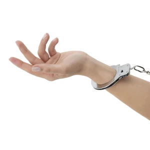 KAJDANKI EROTYCZNE NA NADGARSTKI Bedroom Fantasies - Metal hancuff