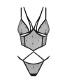 Anniverse Special top i stringi   S/M