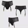 HARNESS LINGERIE IDYLLE - L - BLACK