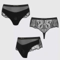 HARNESS LINGERIE SUBLIME - XS - BLACK