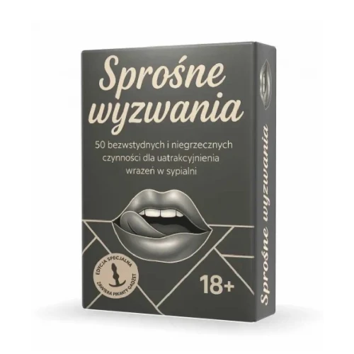 Gra erotyczna Sprośne Wyzwania (edycja druga) Grammi
