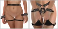 Bad Kitty Body Harness w Cuffs