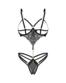 Matildea Black body otwarte  S/M