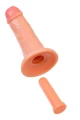 Realistic dildo Caliber 16/4 , PVC, flesh,  length 16cm, diameter 4cm