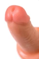 Realistic dildo Caliber 16/6 , PVC, flesh,  length 16cm, diameter 6cm
