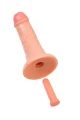 Realistic dildo Caliber 20/5 , PVC, flesh,  length 20cm, diameter 5cm